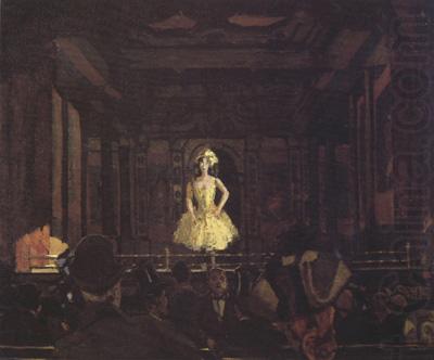 Walter Sickert Gatti's Hungerford Palace of Varieties Second Turn of Katie Lawrence (nn02) china oil painting image